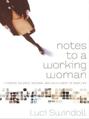 cover image of Notes to a Working Woman